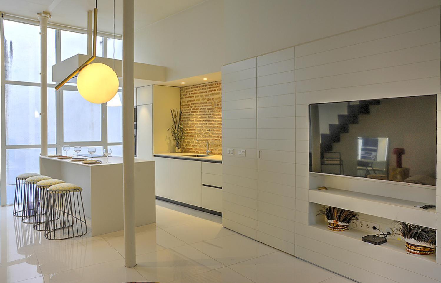 Moderno Duplex Sevillano Bagian luar foto